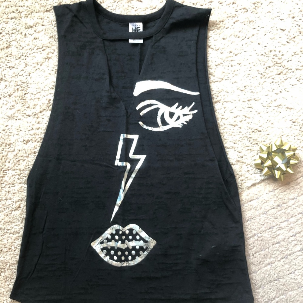 Zumba Black/Silver Eye Top